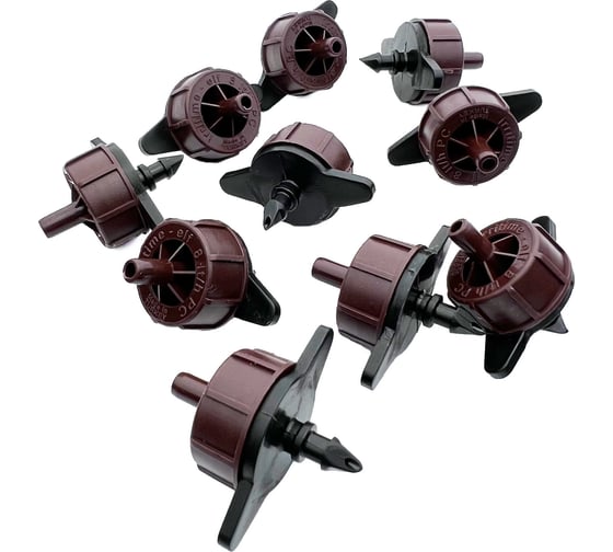 Изображение товара Нерегулируемая компенсированная разборная капельница Профитт 8 л/ч - 10 шт. 1891948