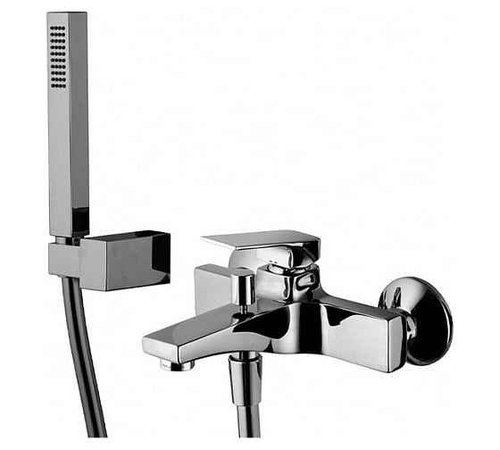 Изображение товара Cмеситель для ванны FIMA CARLO FRATTINI FIT с переключателем, с душевым комплектом, хром F3384CR