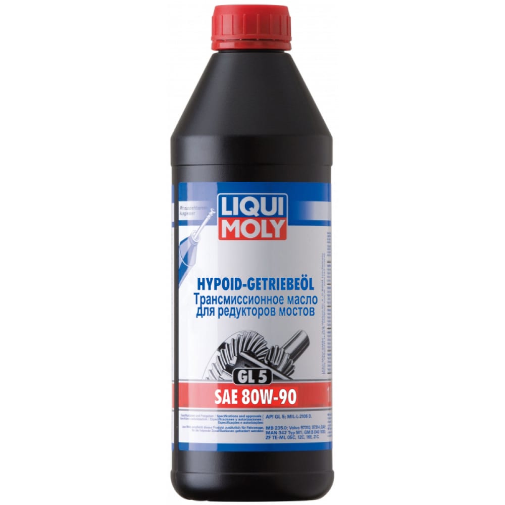 Минеральное трансмиссионное масло LIQUI MOLY масло минеральное maxcut 4t hd 1л sae 30