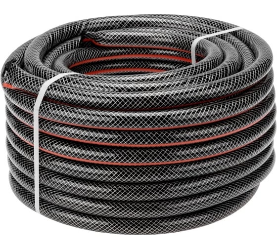 Изображение товара Армированный поливочный 3-х слойный шланг Четыре сезона стандарт 3/4", 25 м 62-0226