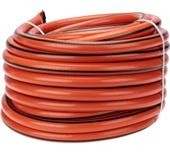 Изображение товара Армированный поливочный 3-х слойный шланг Четыре сезона люкс 3/4", 50 м 62-0230