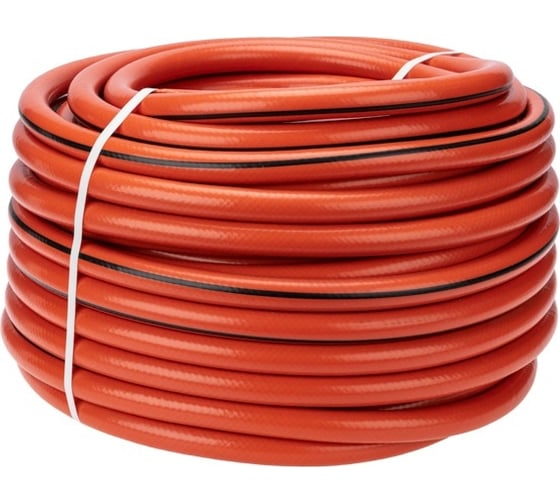 Изображение товара Армированный поливочный 3-х слойный шланг Четыре сезона люкс 3/4", 25 м 62-0229