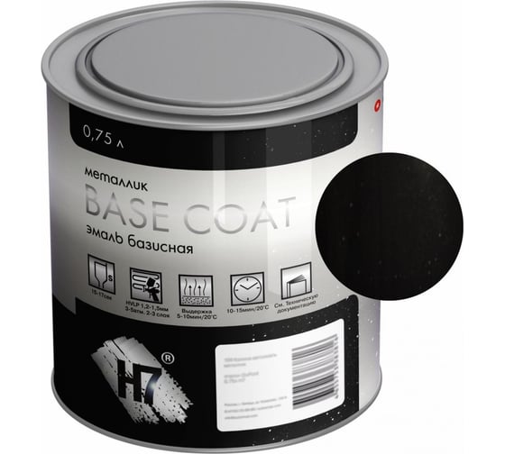 Изображение товара Автоэмаль H7 Mobihel 672 Пантера металлик эталон 0,75л 384028