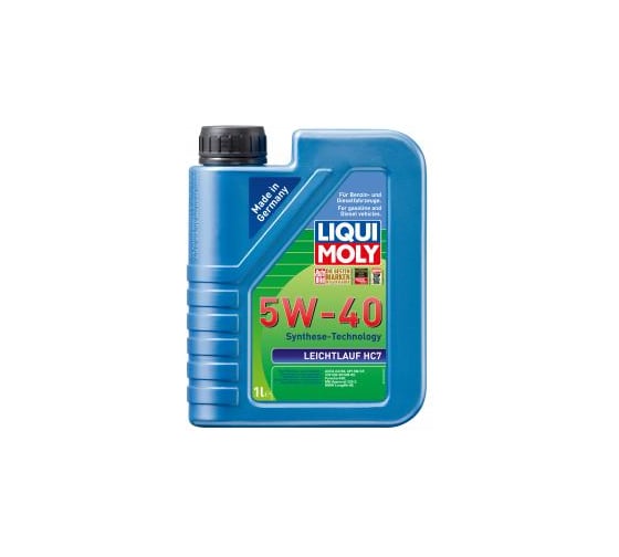 Изображение товара НС-синтетическое моторное масло LIQUI MOLY Leichtlauf HC 7 5W-40 1л 1346