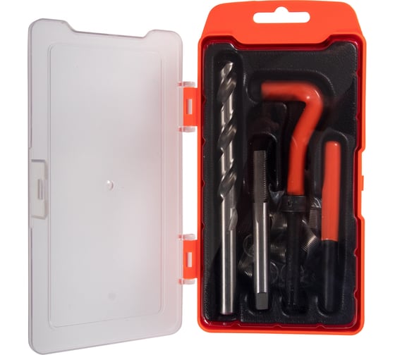 Изображение товара Набор для восстановления резьбы AFFIX М6x1,0, 25 предметов, кейс AF35206100C