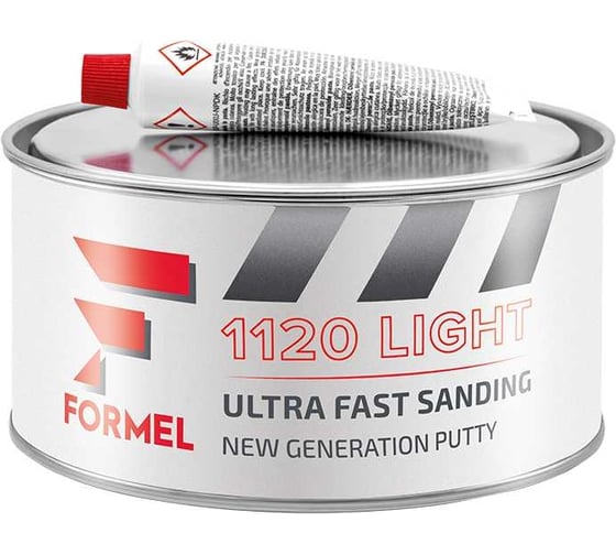 Изображение товара Шпатлевка Formel 1120 полиэфирная универсальная сверхлегкая, 200 мл (7890) FM-1120
