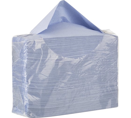 Изображение товара Бумага протирочная Luscan лист Optima 2сл Zсл 200л/уп., синяя 1528159