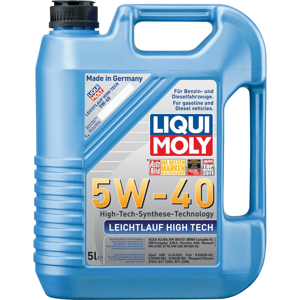 фото Синтетическое моторное масло liqui moly