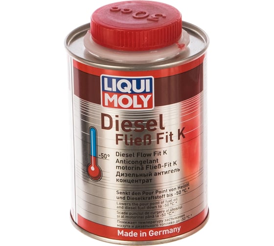 Изображение товара Дизельный антигель-концентрат LIQUI MOLY Diesel Fliess-Fit K 0.25 л 3900