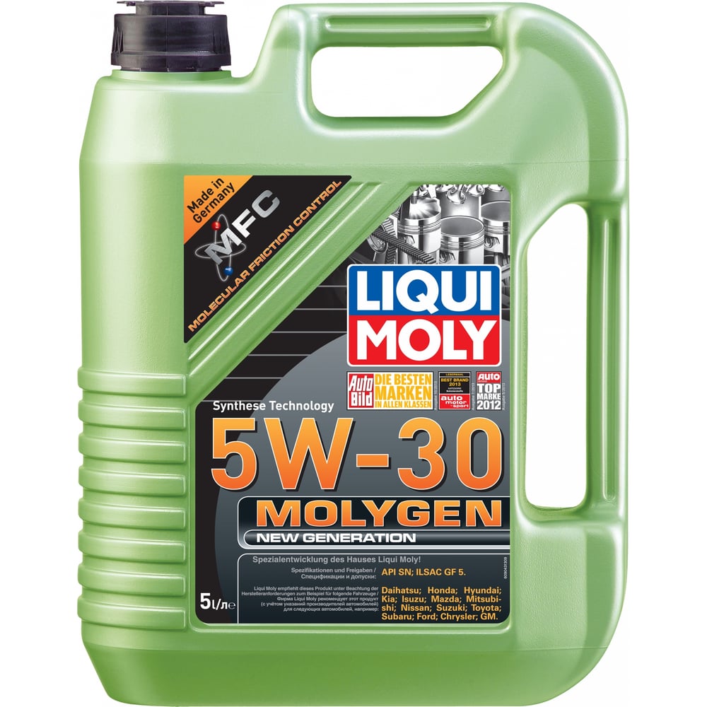 фото Синтетическое моторное масло liqui moly