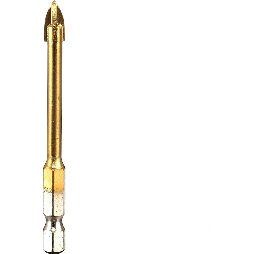 Изображение товара Сверло перьевое по керамограниту керамике и стеклу 6 мм 4 грани TORGWІN T474424