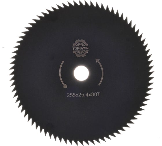 Изображение товара Диск / нож для триммера 230x25.4x1.4 мм, 80 зубьев TORGWIN T835471