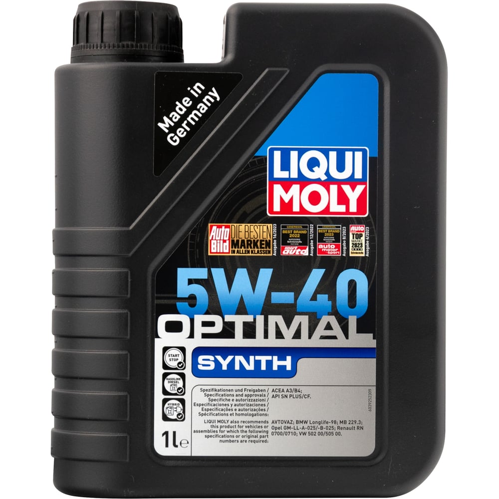 Синтетическое моторное масло LIQUI MOLY