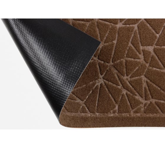 Изображение товара Влаговпитывающий коврик Joy Home Стар эскпо "Прест", 60x90 см Геометрия коричневый, 10924