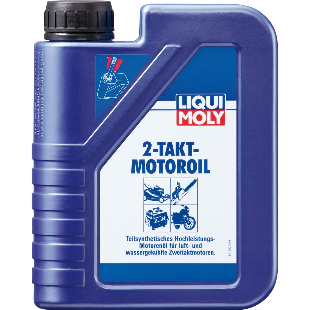 фото Полусинтетическое моторное масло для двухтактных двигателей liqui moly