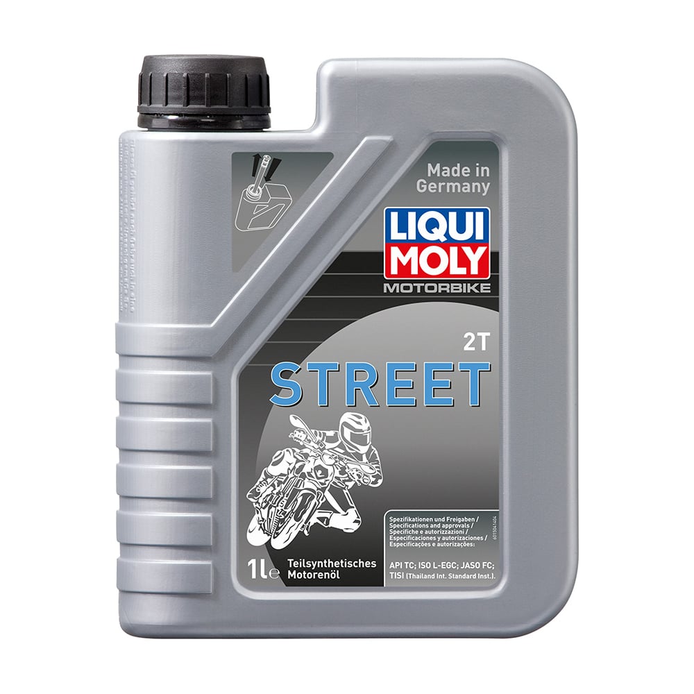 фото Полусинтетическое моторное масло 4t для двухтактных двигателей liqui moly