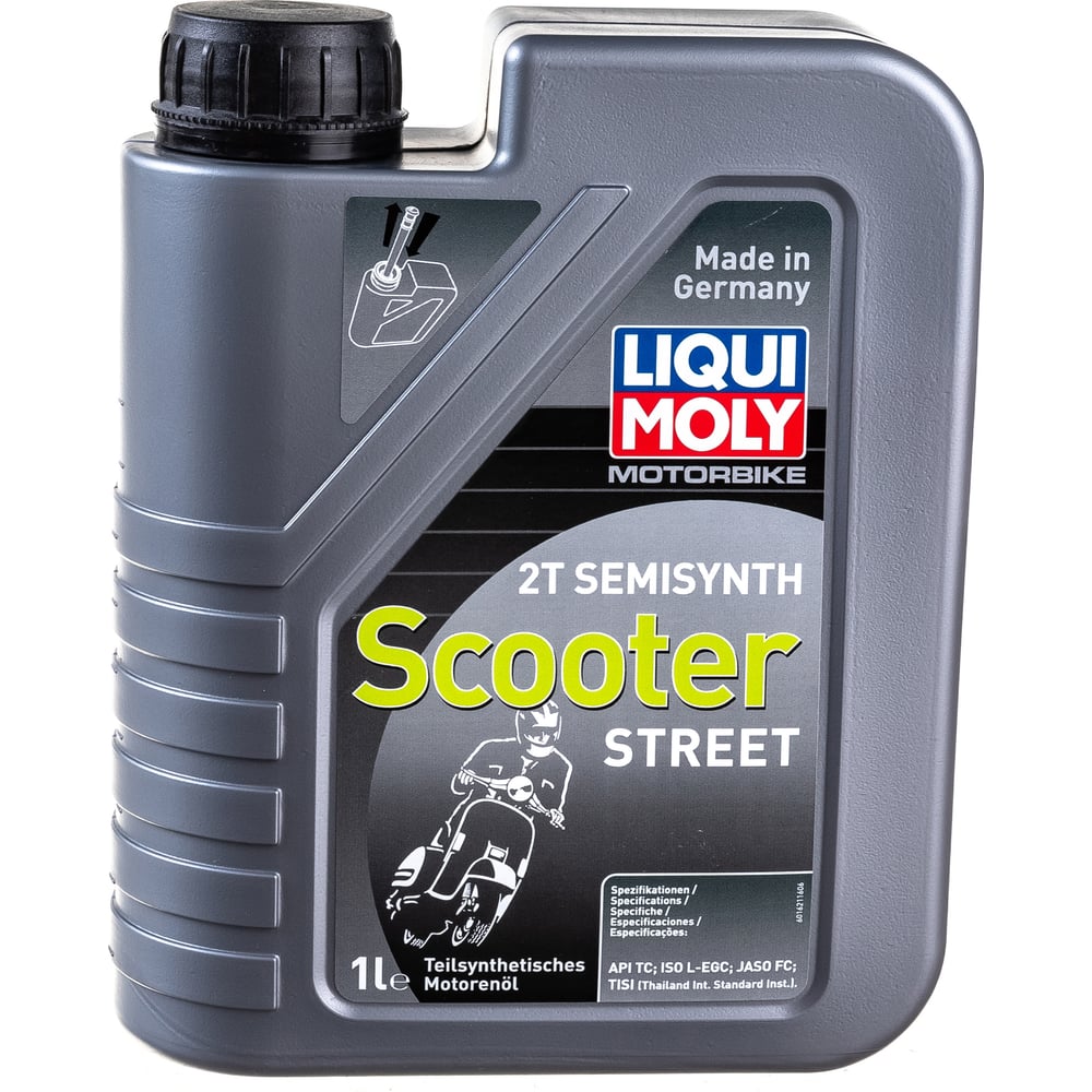 фото Полусинтетическое моторное масло 4t для скутеров liqui moly