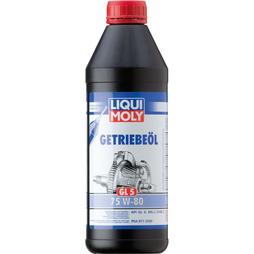 фото Полусинтетическое трансмиссионное масло liqui moly