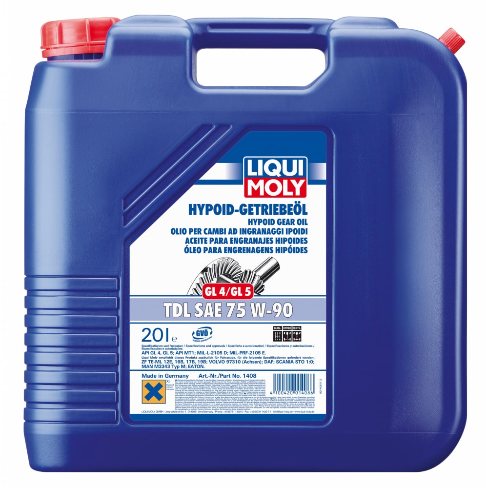 Полусинтетическое трансмиссионное масло LIQUI MOLY освежитель кондиционера klima refresh 75 мл liqui moly 39049 20000