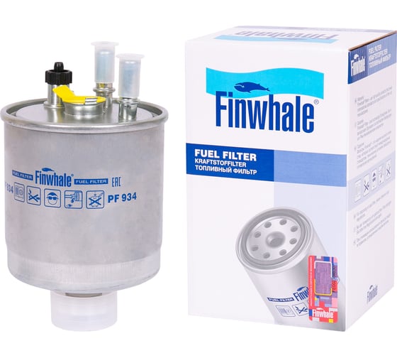 Изображение товара Фильтр топливный DIZ KANGOO(KW0/1), LAGUNA(BT0/1, KT0/1) FINWHALE PF934