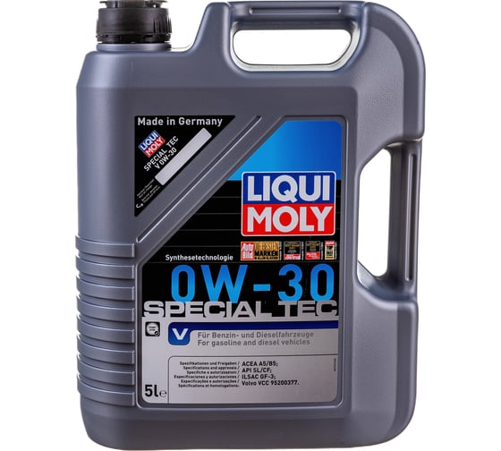 Изображение товара НС-синтетическое моторное масло LIQUI MOLY Special Tec V 0W-30 5л 2853