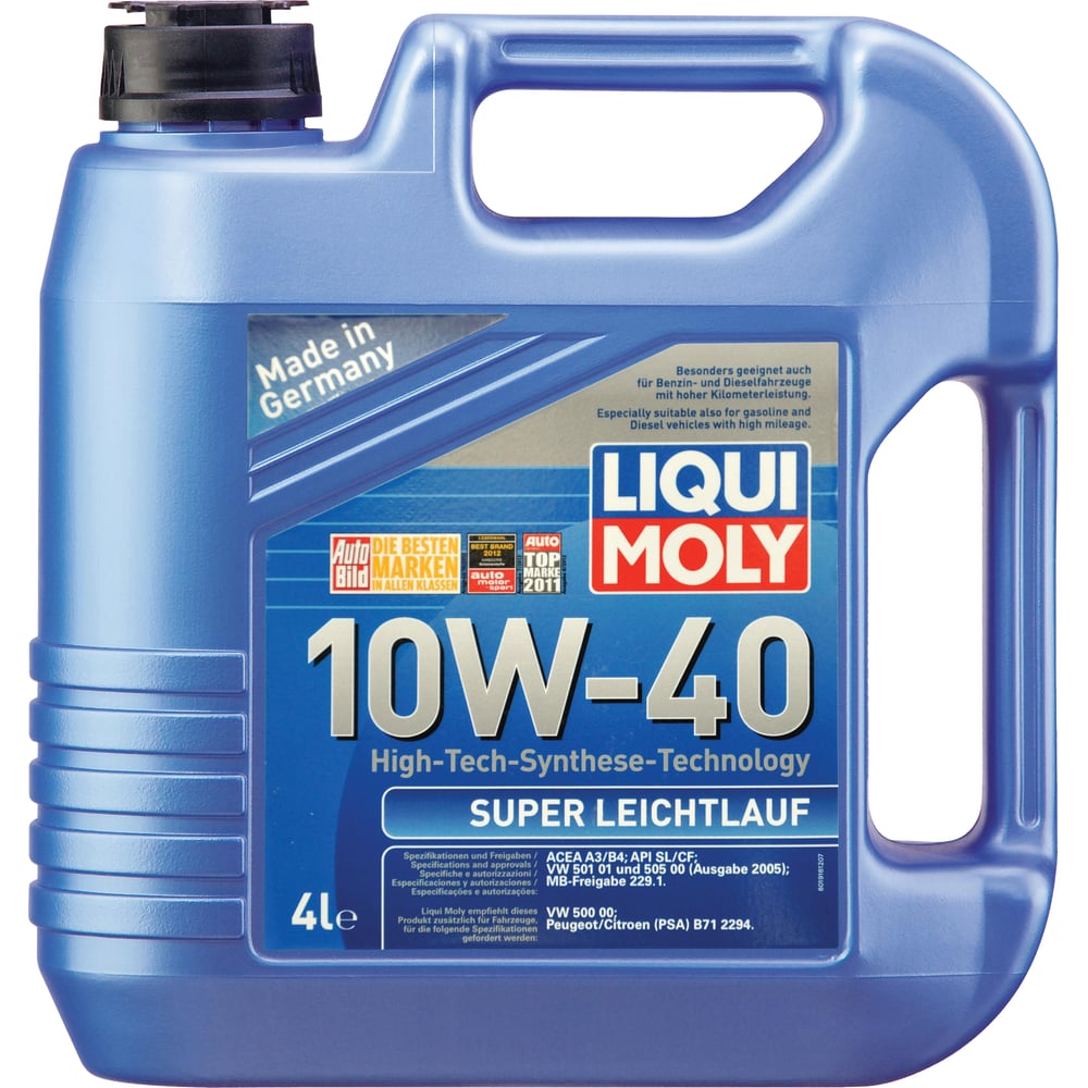 фото Синтетическое моторное масло liqui moly