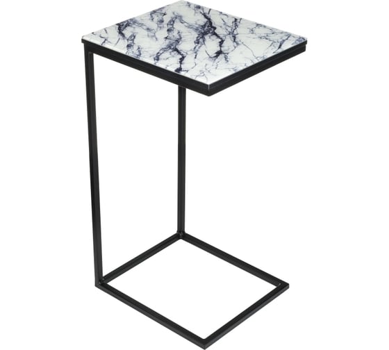 Изображение товара Журнальный стол Woodville Геркулес белый мрамор 368681