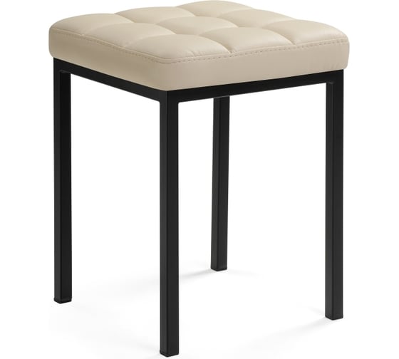 Изображение товара Стул Woodville Байя кожзам d1, черный матовый 439456