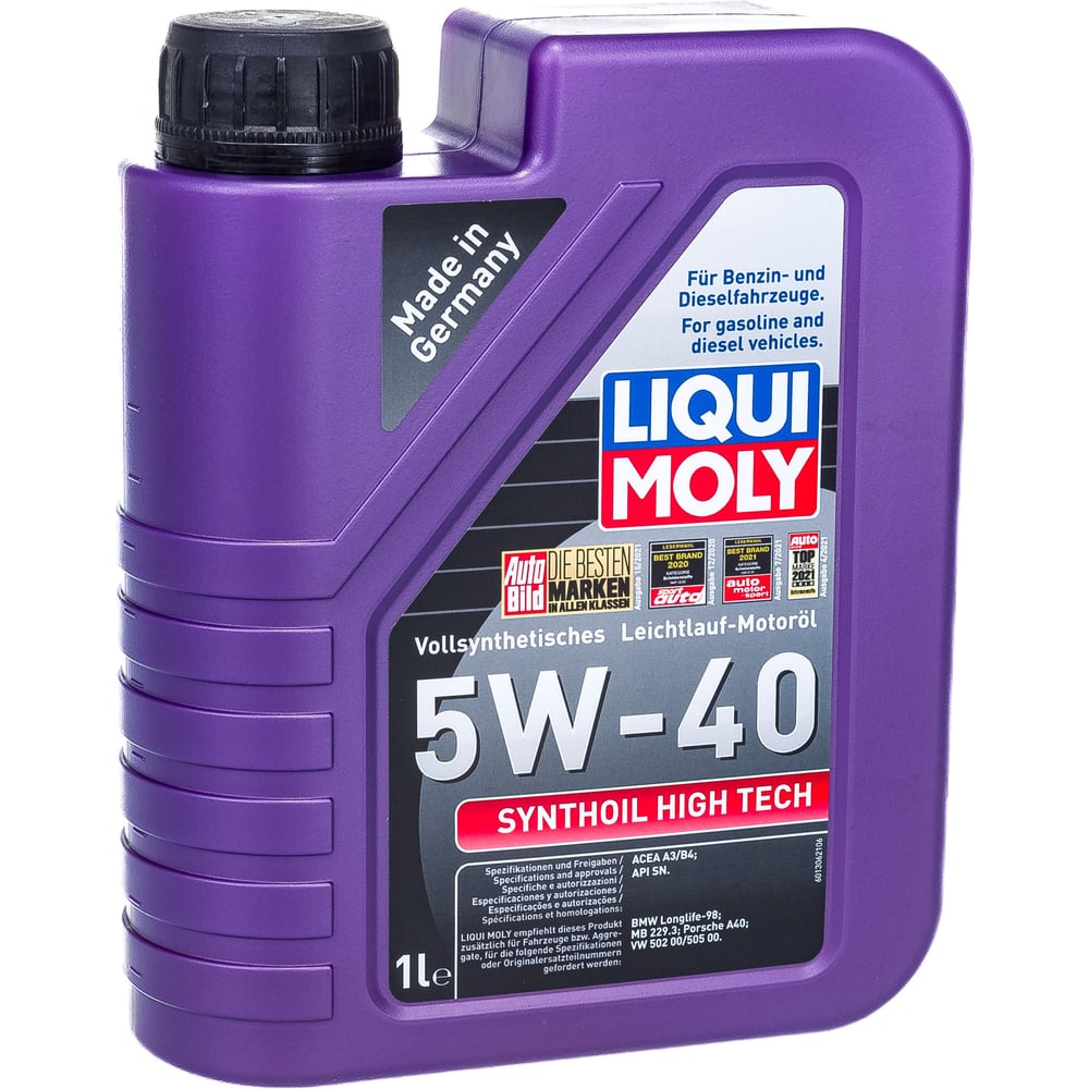 фото Синтетическое моторное масло liqui moly