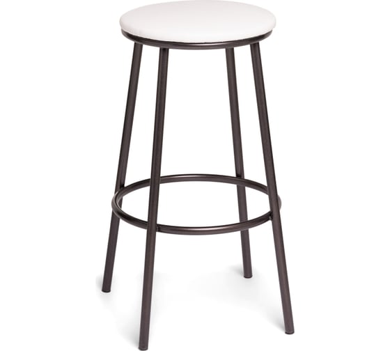 Изображение товара Барный стул Woodville Drezegomad белый, темный мусс 453995