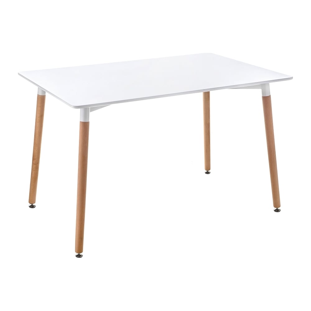 Стол Woodville 15356 Table 110 white / wood - фото 1