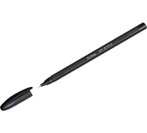 Изображение товара Шариковая ручка Berlingo city style черная, 0.7 мм CBp_70763