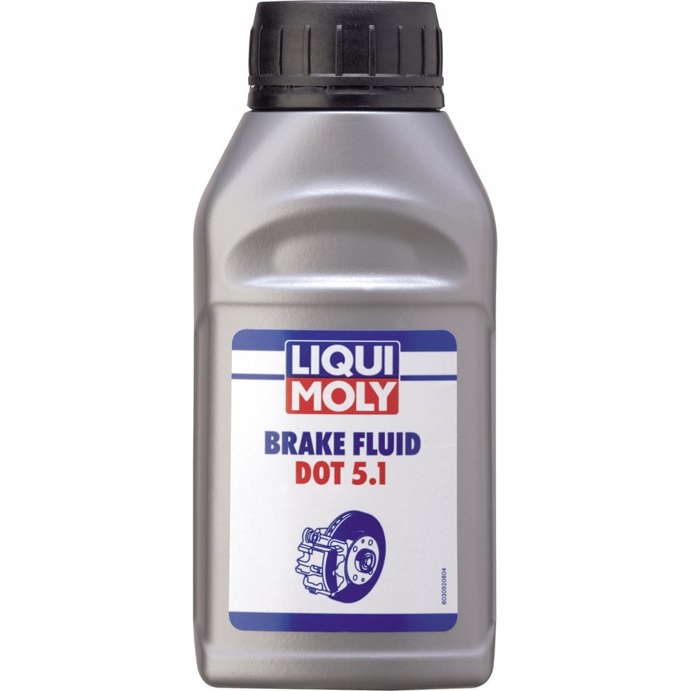 фото Тормозная жидкость, 0.25л liqui moly brake fluid dot 5.1 8061