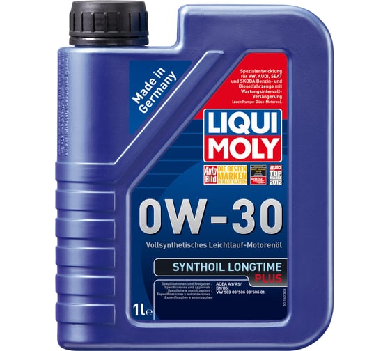 Изображение товара Синтетическое моторное масло 1л 0W-30 LIQUI MOLY Synthoil Longtime Plus 1150