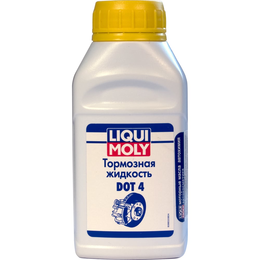 фото Тормозная жидкость, 0.25л liqui moly bremsenflussigkeit dot-4 8832