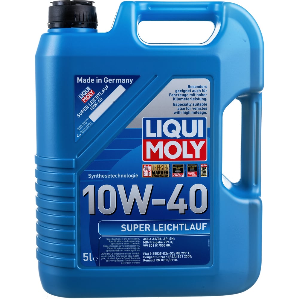 фото Синтетическое моторное масло liqui moly