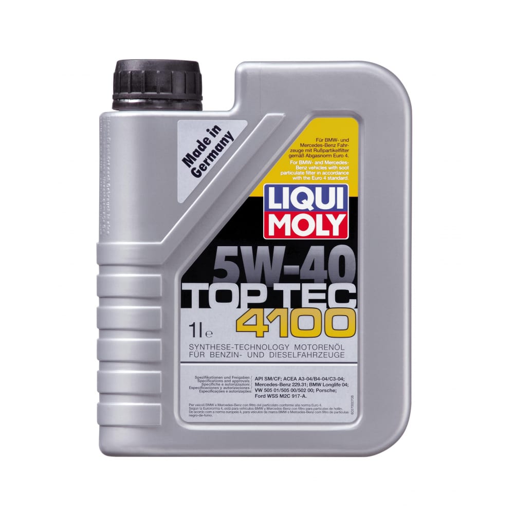 фото Синтетическое моторное масло liqui moly