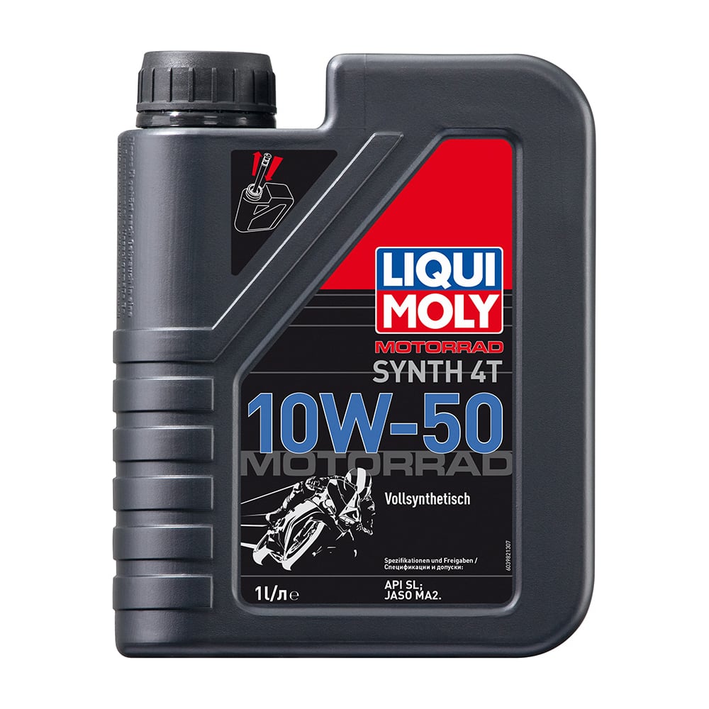 фото Синтетическое моторное масло 4t для четырехтактных мотоциклов liqui moly