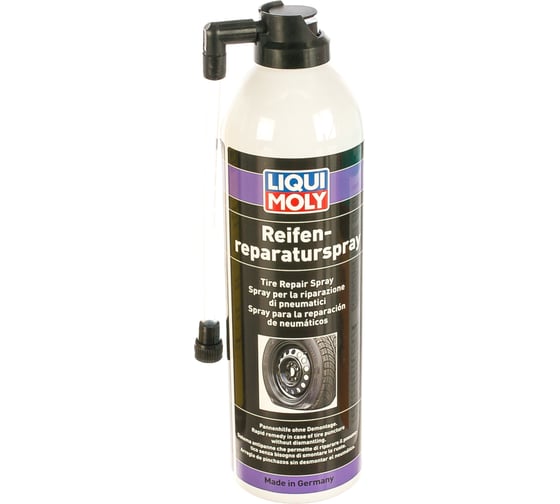Изображение товара Спрей для ремонта шин LIQUI MOLY Reifen-Reparatur-Spray 0.5 л 3343