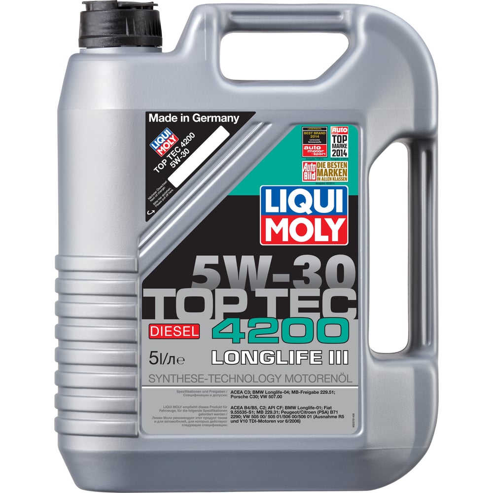 фото Синтетическое моторное масло liqui moly