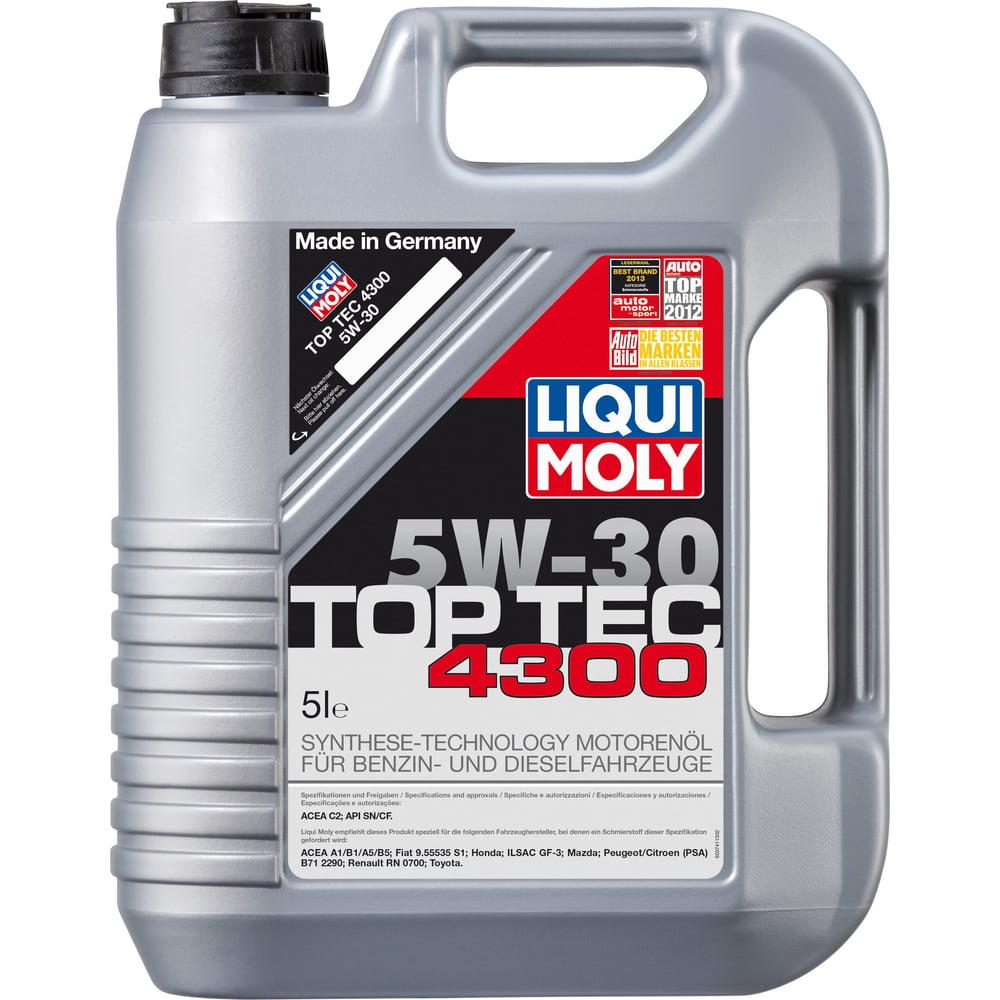 фото Синтетическое моторное масло liqui moly