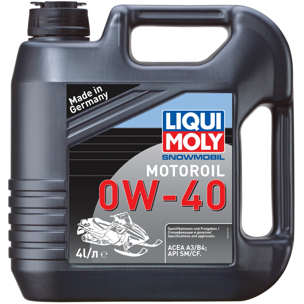 Синтетическое моторное масло 4T для снегоходов LIQUI MOLY синтетическое трансмиссионное масло для водн техн liqui moly