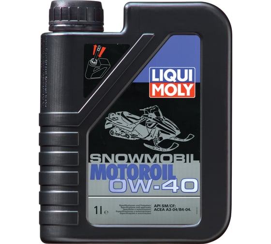 Изображение товара Синтетическое моторное масло для снегоходов 1л 0W-40 LIQUI MOLY Snowmobil Motoroil 7520