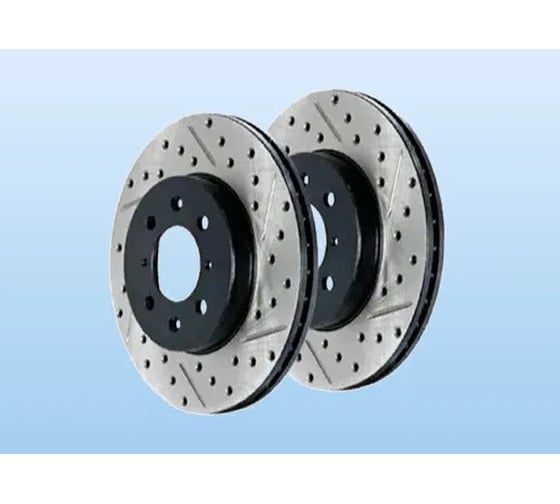 Изображение товара Диск тормозной BR1808S перфорированный задний левый Avantech 162429