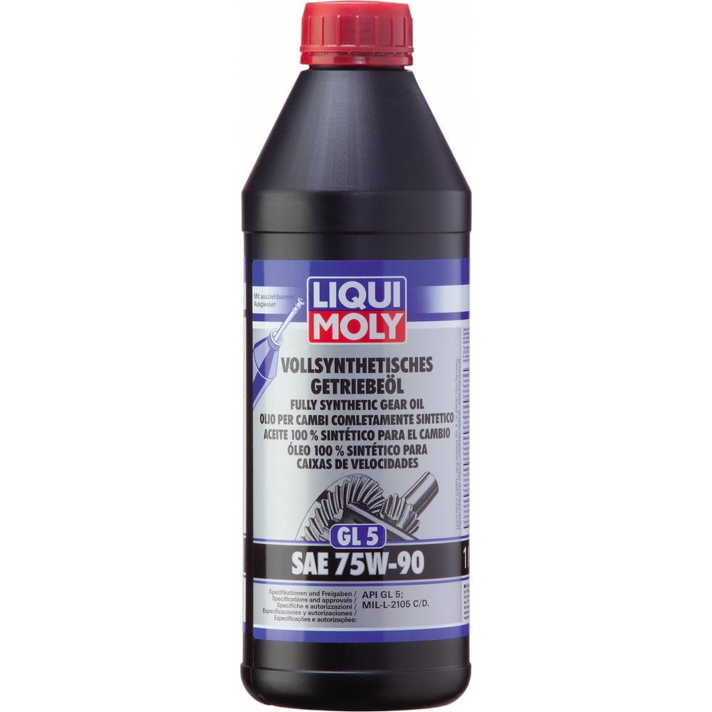 фото Синтетическое трансмиссионное масло liqui moly