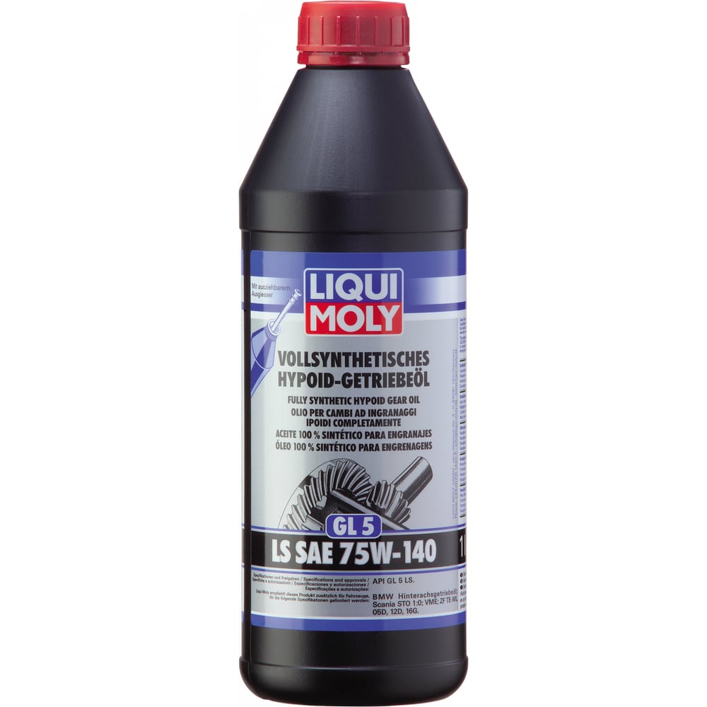 фото Синтетическое трансмиссионное масло liqui moly