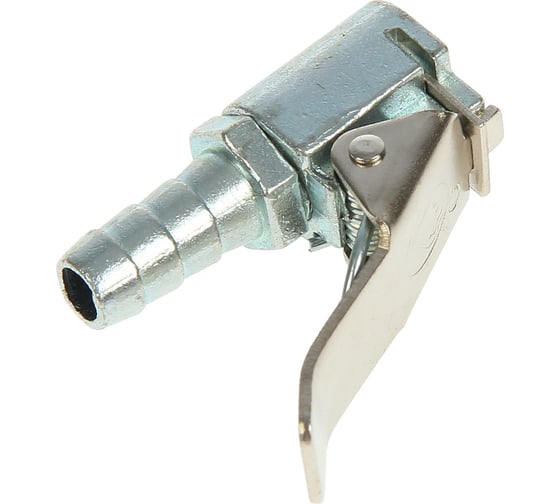 Изображение товара Наконечник насоса быстросъемный металлический с клапаном, хром, Nova Bright 32201