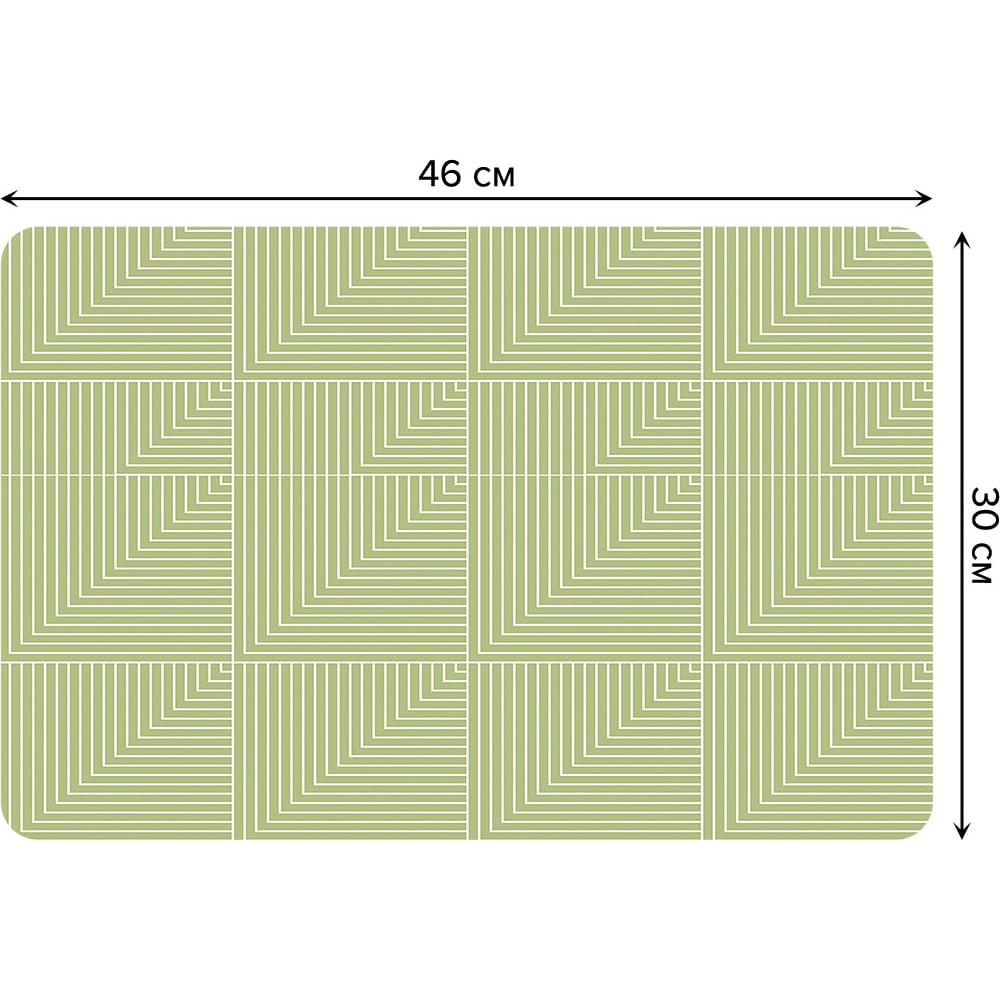 Изображение товара Набор прямоугольных тканевых салфеток для сервировки стола JOYARTY 4 шт 30x46 см