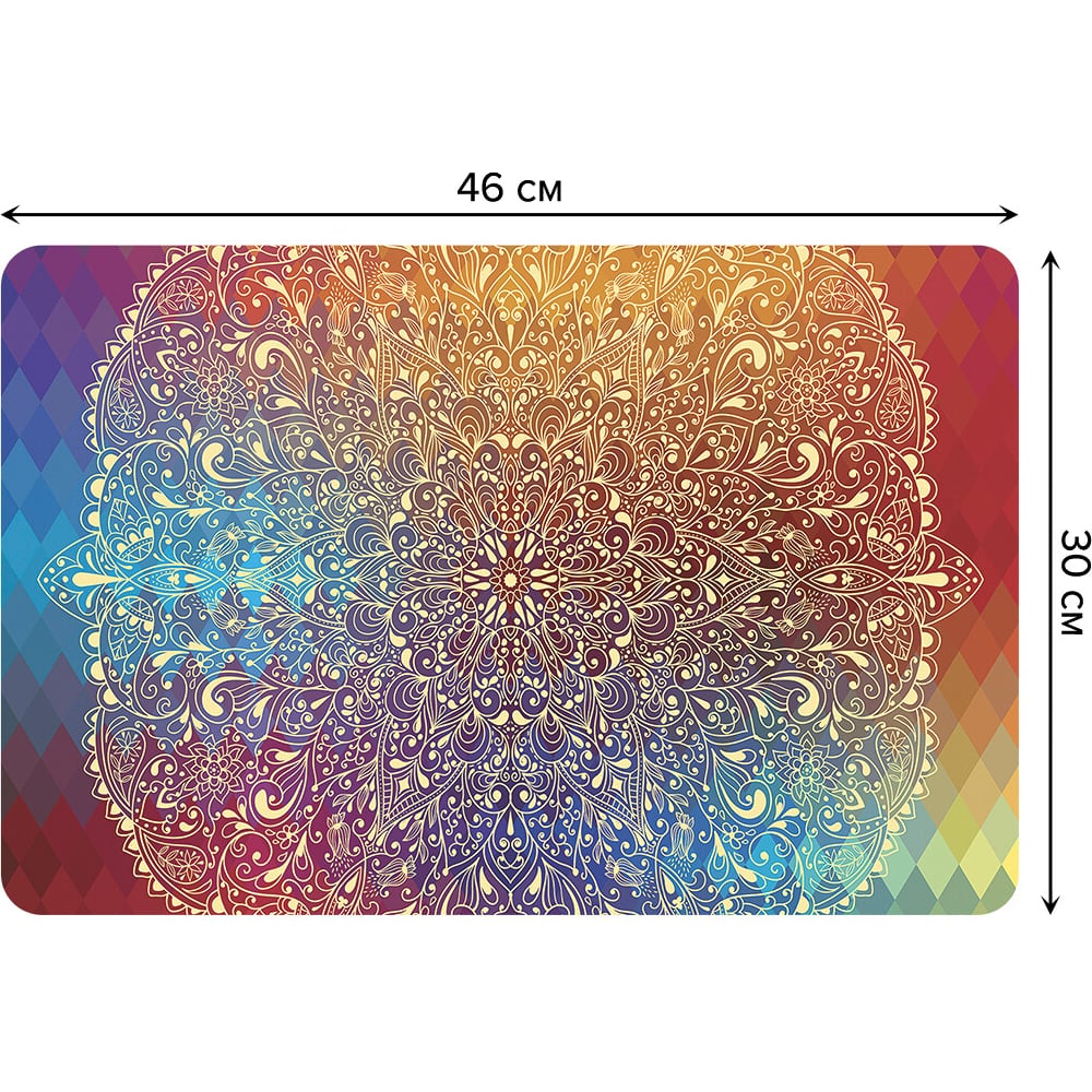 Изображение товара Набор прямоугольных тканевых салфеток JOYARTY 30x46 см 4 шт оксфорд