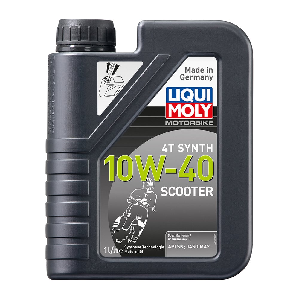 фото Синтетическое моторное масло 4t для скутеров liqui moly